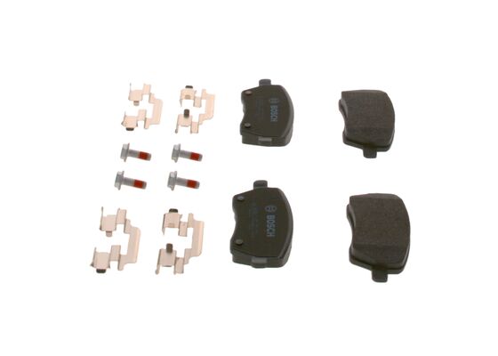 BOSCH - 0 986 494 592 - Komplet pločica, disk-kočnica (Kočioni uređaj)