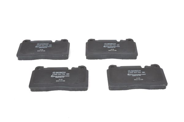 Image de Kit de plaquettes de frein, frein à disque - BOSCH - 0 986 494 702