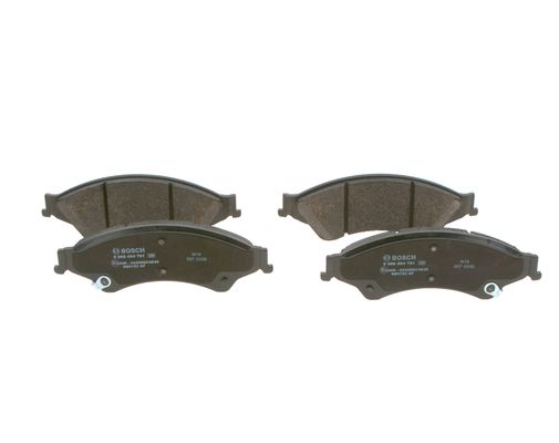 Picture of BOSCH - 0 986 494 791 - Brake Pad Set, disc brake (Braking System)