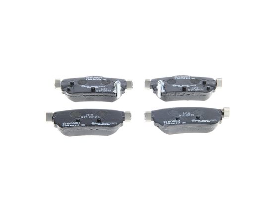 Picture of BOSCH - 0 986 494 816 - Brake Pad Set, disc brake (Braking System)