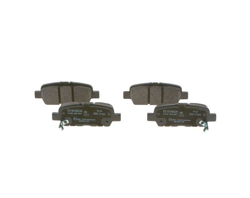 Picture of BOSCH - 0 986 494 857 - Brake Pad Set, disc brake (Braking System)