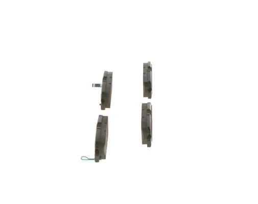 Picture of BOSCH - 0 986 494 857 - Brake Pad Set, disc brake (Braking System)