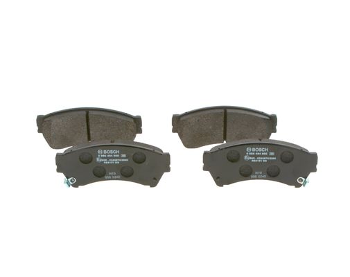 Picture of BOSCH - 0 986 494 860 - Brake Pad Set, disc brake (Braking System)