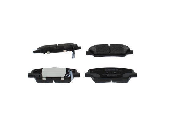Picture of BOSCH - 0 986 495 370 - Brake Pad Set, disc brake (Braking System)
