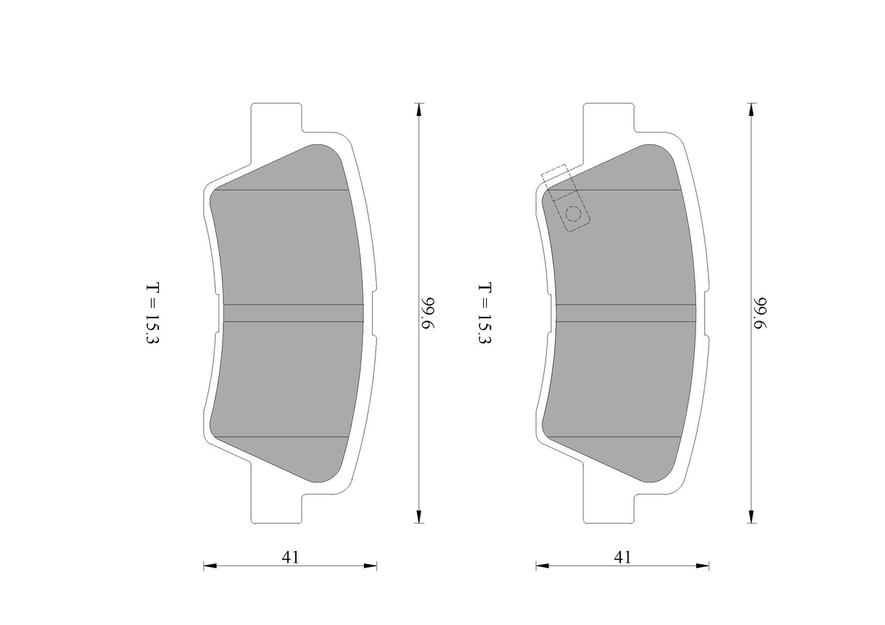 Image de Kit de plaquettes de frein, frein à disque - BOSCH - 0 986 AB1 157