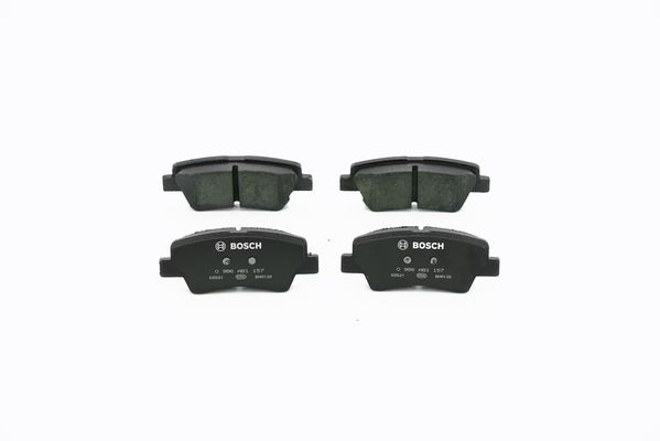 Image de Kit de plaquettes de frein, frein à disque - BOSCH - 0 986 AB1 157