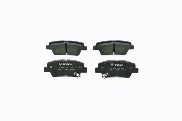 Image de Kit de plaquettes de frein, frein à disque - BOSCH - 0 986 AB1 157