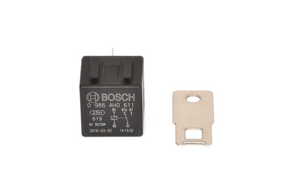 BOSCH - 0 986 AH0 611 - Rele, glavna struja (Univerzalni električni delovi)