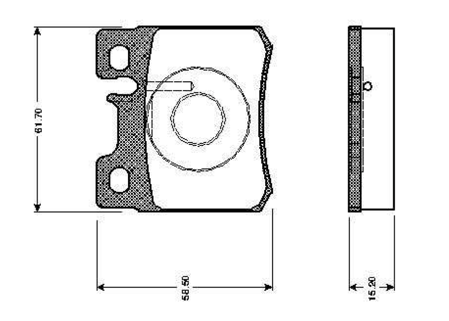 Image de Kit de plaquettes de frein, frein à disque - BOSCH - 0 986 TB2 014