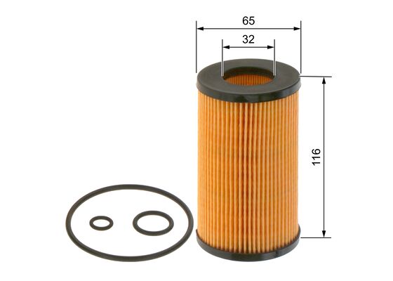 Filter za ulje - BOSCH - 0 986 TF0 011