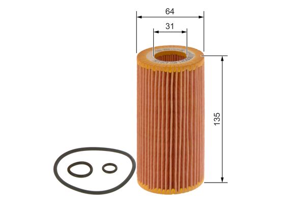 Picture of BOSCH - 1 457 429 126 - Oil Filter (Lubrication)