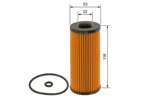 Picture of BOSCH - 1 457 429 272 - Oil Filter (Lubrication)