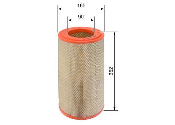 Picture of BOSCH - 1 457 433 332 - Air Filter (Air Supply)