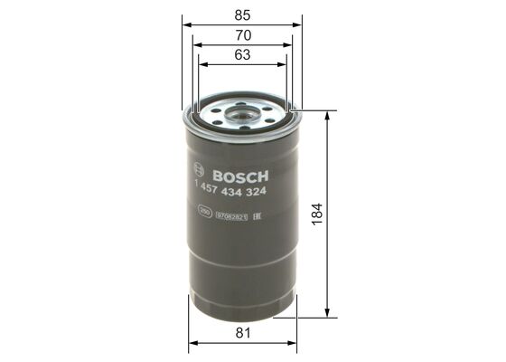 Picture of Fuel Filter - BOSCH - 1 457 434 324