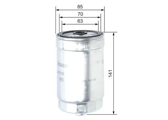 Picture of BOSCH - 1 457 434 516 - Fuel filter (Fuel Supply System)