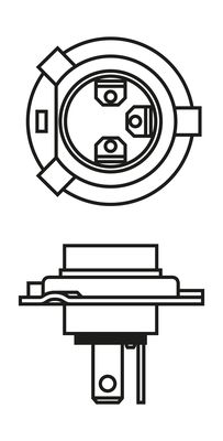 Picture of BOSCH - 1 987 302 803 - Bulb, spotlight (Lights)