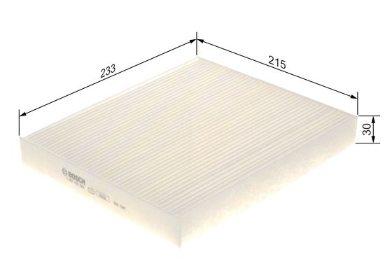 FILTER KABINE - BOSCH - 1 987 435 056