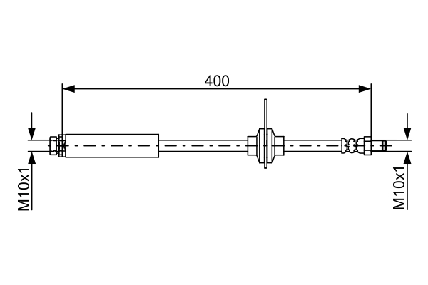 Picture of Brake Hose - BOSCH - 1 987 481 944