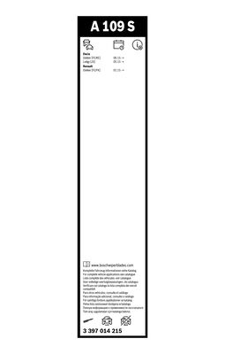 Image de Balai d'essuie-glace - BOSCH - 3 397 014 215
