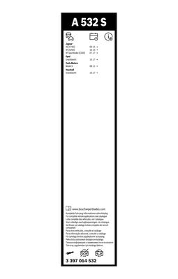 Picture of BOSCH - 3 397 014 532 - Wiper Blade (Window Cleaning)