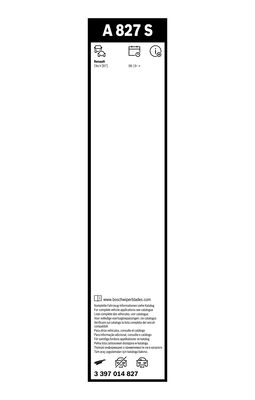 Picture of BOSCH - 3 397 014 827 - Wiper Blade (Window Cleaning)