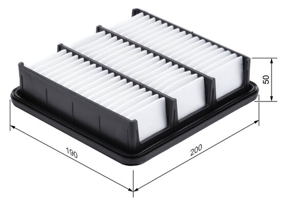 Picture of BOSCH - F 026 400 063 - Air Filter (Air Supply)