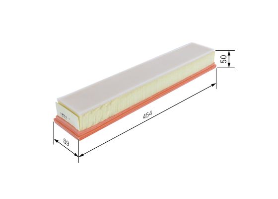 Picture of BOSCH - F 026 400 102 - Air Filter (Air Supply)