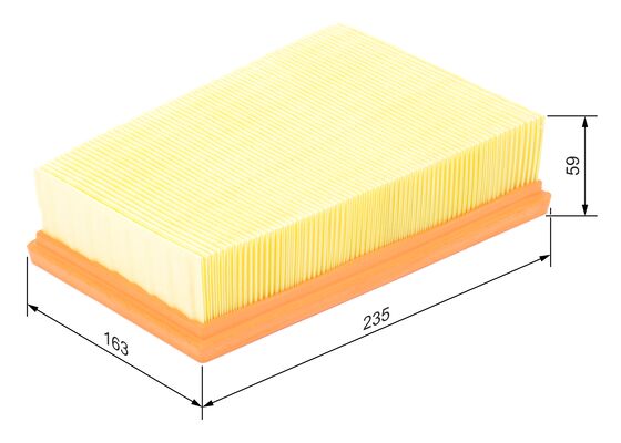 Picture of Air Filter - BOSCH - F 026 400 126