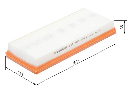 Image de Filtre à air - BOSCH - F 026 400 144