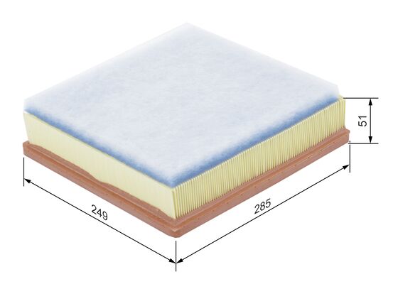 Image de Filtre à air - BOSCH - F 026 400 166