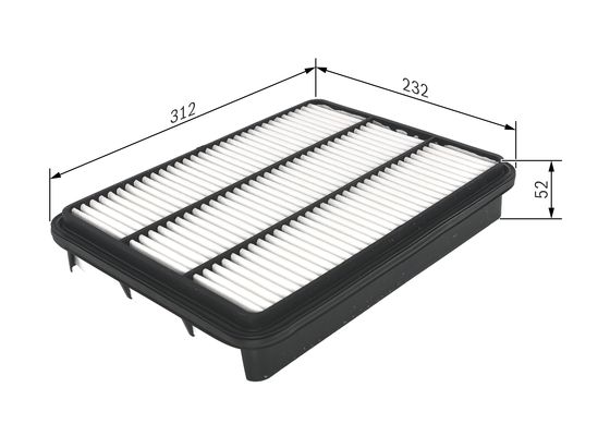 Picture of Air Filter - BOSCH - F 026 400 225