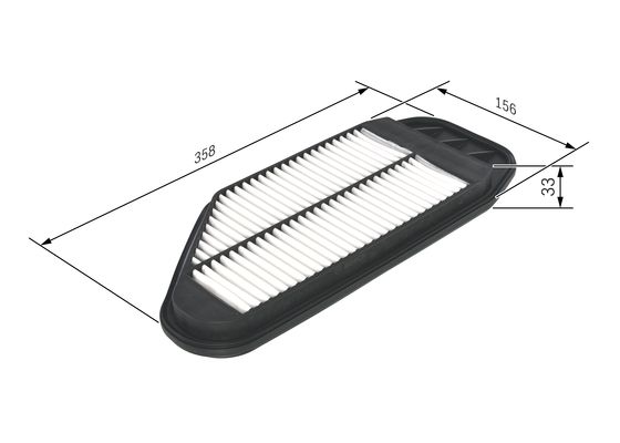 FILTER VAZDUHA - BOSCH - F 026 400 349