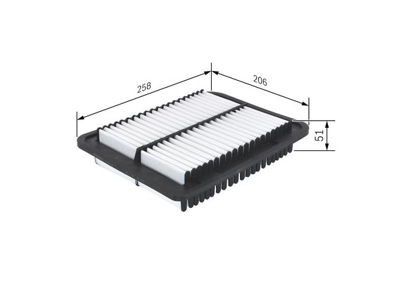 Picture of Air Filter - BOSCH - F 026 400 353