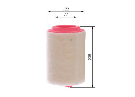 Picture of BOSCH - F 026 400 367 - Air Filter (Air Supply)