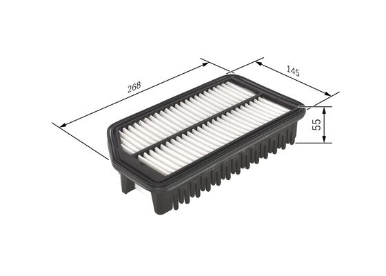 Picture of Air Filter - BOSCH - F 026 400 445