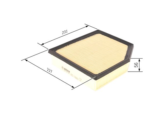 Picture of Air Filters - BOSCH - F 026 400 456
