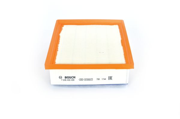 Picture of BOSCH - F 026 400 496 - Air Filter (Air Supply)