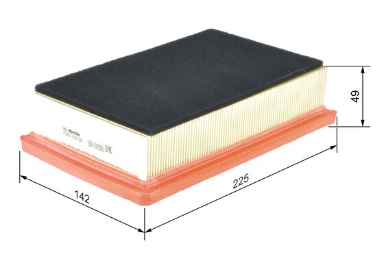 Picture of Air Filters - BOSCH - F 026 400 589