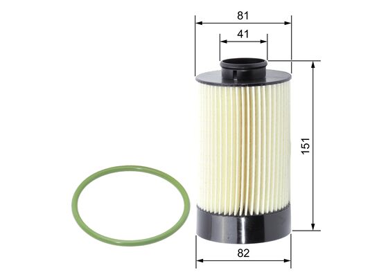 Picture of BOSCH - F 026 402 099 - Fuel filter (Fuel Supply System)