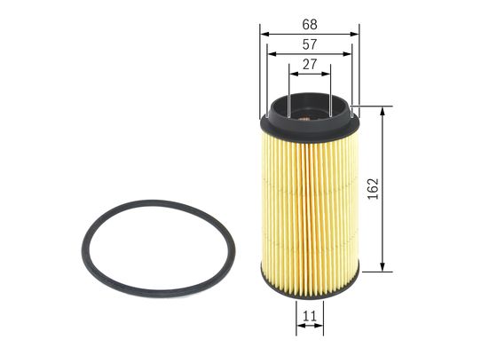 Picture of BOSCH - F 026 402 155 - Fuel filter (Fuel Supply System)