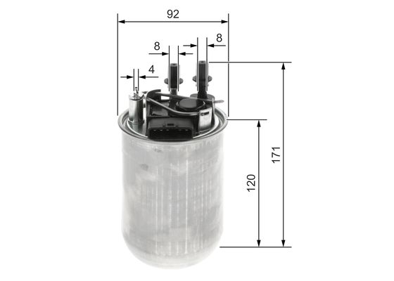 Picture of Fuel Filter - BOSCH - F 026 402 200