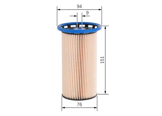 Picture of BOSCH - F 026 402 820 - Fuel filter (Fuel Supply System)