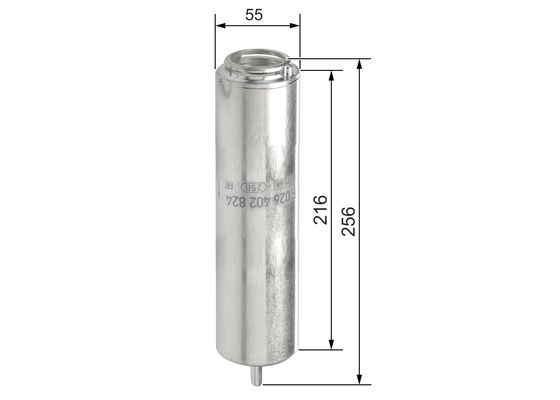 Picture of BOSCH - F 026 402 824 - Fuel filter (Fuel Supply System)