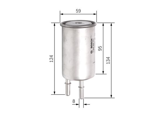 Picture of Fuel Filters - BOSCH - F 026 403 771