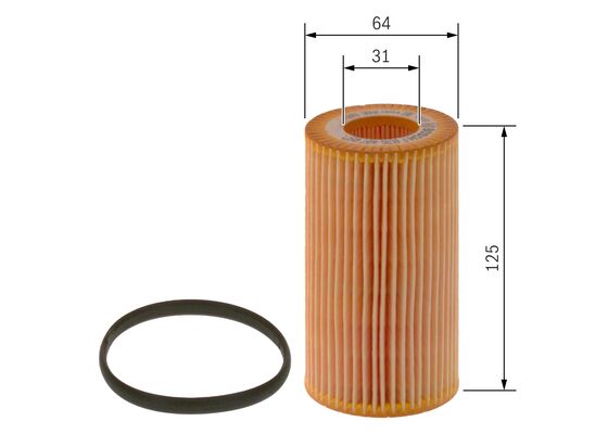 Picture of BOSCH - F 026 407 097 - Oil Filter (Lubrication)