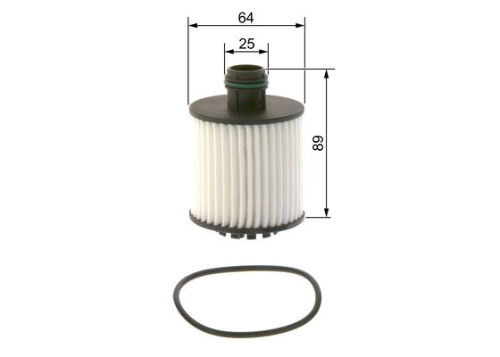 Picture of Oil Filter - BOSCH - F 026 407 259