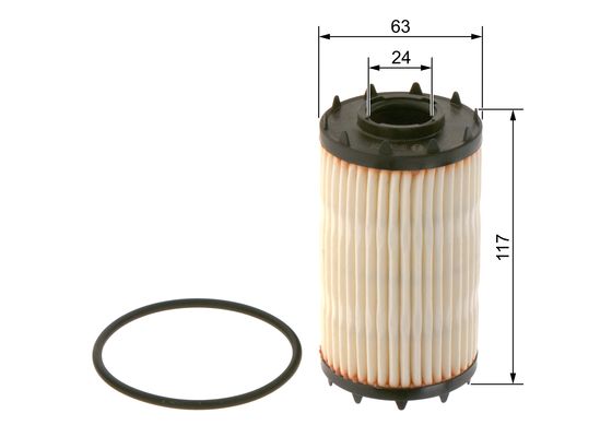 Picture of BOSCH - F 026 407 274 - Oil Filter (Lubrication)