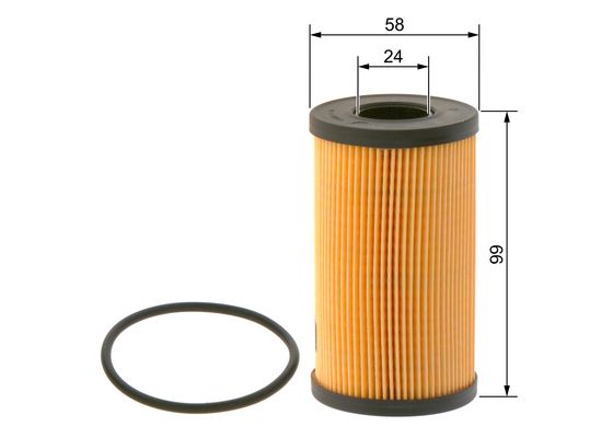 Picture of BOSCH - F 026 407 275 - Oil Filter (Lubrication)