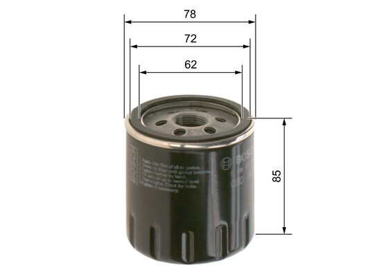 Picture of Oil Filters - BOSCH - F 026 407 300