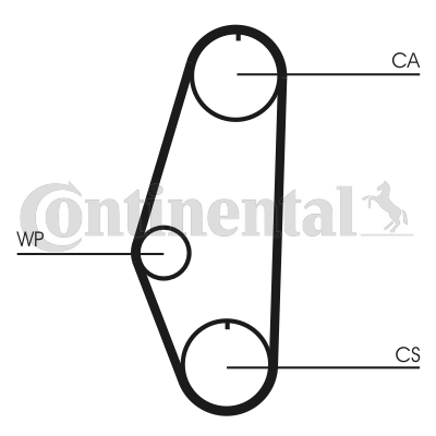 Picture of CONTINENTAL CTAM - CT629WP1 - Water Pump & Timing Belt Set (Cooling System)